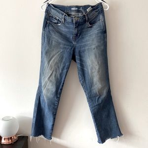 Straight leg jeans